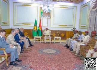 Présidence du Faso: le Capitaine Ibrahim TRAORE reçoit une délégation russe