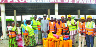 Faso Mêbo/Tenkodogo: des transporteurs donnent 40 tonnes de gravillon de granite