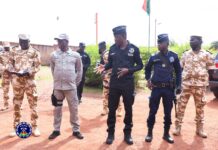 Reconquête du territoire national: le Directeur général de la Police nationale en excursion auprès des unités combattantes (GUMI et VDP) au front.