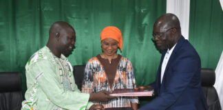 Faitière des caisses populaires du Burkina: le nouveau PCA, Adama Kaboré, entre officiellement en fonction