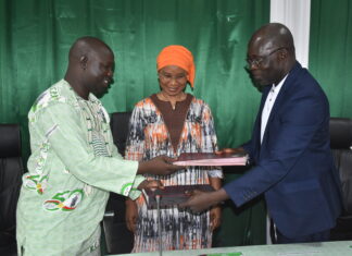 Faitière des caisses populaires du Burkina: le nouveau PCA, Adama Kaboré, entre officiellement en fonction