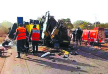 Accident de la circulation à Loumbila: une collision entre trois véhicules fait un mort