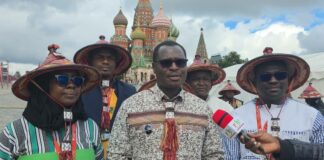 Culture : le Ministre de la Communication, de la Culture, des Arts et du Tourisme participe à Moscou au XVIIe Festival international de musique militaire