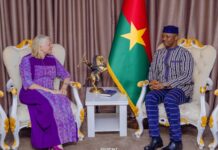 Assemblée législative de transition: l’ambassadrice des Pays-Bas dit au revoir au Président Bougouma