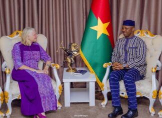 Assemblée législative de transition: l’ambassadrice des Pays-Bas dit au revoir au Président Bougouma