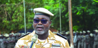 Ecole nationale de Police: le nouveau Directeur général, Abdoulaye Belem, prend fonction