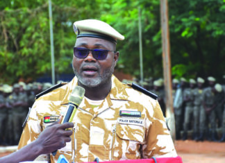 Ecole nationale de Police: le nouveau Directeur général, Abdoulaye Belem, prend fonction