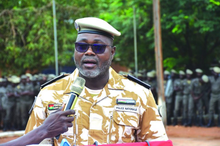 Ecole nationale de Police: le nouveau Directeur général, Abdoulaye Belem, prend fonction