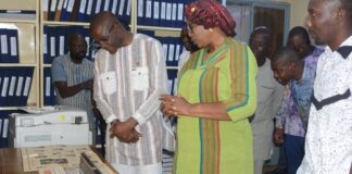 Les Editions Sidwaya: le ministre Yacouba Zabré Gouba salue le professionnalisme du personnel