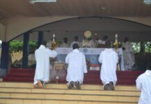 Assomption 2025: les fidèles prient pour la paix