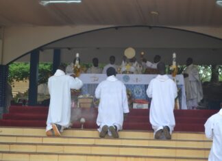 Assomption 2025: les fidèles prient pour la paix