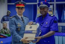 Coopération militaire Burkina-Maroc: une délégation de pandores marocains chez le Chef d’Etat-major de la Gendarmerie nationale