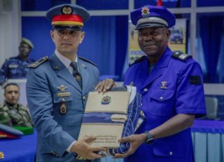 Coopération militaire Burkina-Maroc: une délégation de pandores marocains chez le Chef d’Etat-major de la Gendarmerie nationale