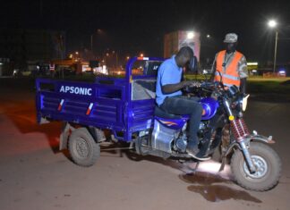 Lutte contre l’insécurité routière: la Police nationale et l’ONASER en contrôle