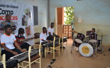 Camp vacances musicales: 33 campeurs outillés à la base musicale et instrumentale