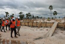 Initiative présidentielle pour une éducation de qualité: Visite inopinée sur les chantiers des amphithéâtres et bâtiments administratifs