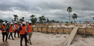 Initiative présidentielle pour une éducation de qualité: Visite inopinée sur les chantiers des amphithéâtres et bâtiments administratifs