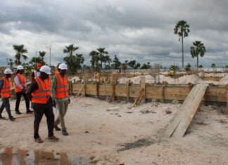 Initiative présidentielle pour une éducation de qualité: Visite inopinée sur les chantiers des amphithéâtres et bâtiments administratifs