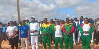 Ceinture verte de Ouagadougou : le ministère en charge des mines met en terre 1 000 plants