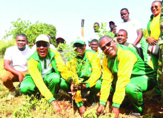 Campagne de reforestation: la CNSS met en terre 800 plants
