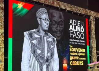 Burkina Faso : les acteurs culturels ont organisé une soirée d’ hommage en honneur de Alino Faso