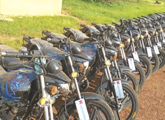 4e région militaire: la délégation régionale spéciale du Liptako offre 200 motos et 10 drones