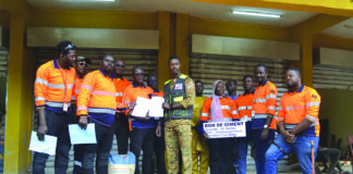 Initiative présidentielle « Faso Mêbo » : les employés de Houndé Gold Operation apportent 80 tonnes de ciment