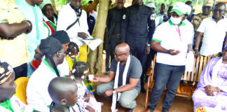 Campagne de chimio-prévention du paludisme: le ministre de la Santé aux côtés des acteurs à Péni