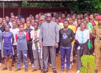Immersion patriotique obligatoire : le gouverneur Bazié se rassure du bon déroulement des activités dans les Tannounyan