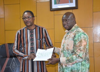 Fonds de soutien patriotique: 6 770 000 millions F CFA mobilisés par des Burkinabè du Congo et un Togolais