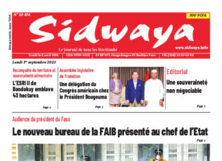 Sidwaya du 01-09-2025