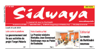 Sidwaya du 25-08-2025