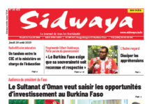 Une Sidwaya du 28-08-2025