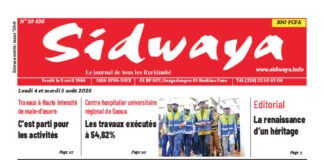 Une Sidwaya du 4 et 5-08-2025