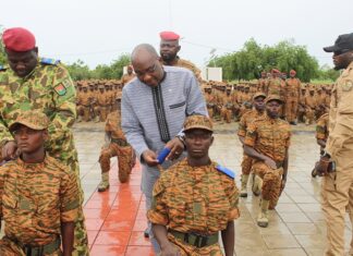 61e Régiment d’infanterie commando de Tenkodogo : 682 soldats intègrent les rangs des forces armées