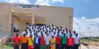 Encadrement technique :53 nouveaux entraineurs licence D au profit du football