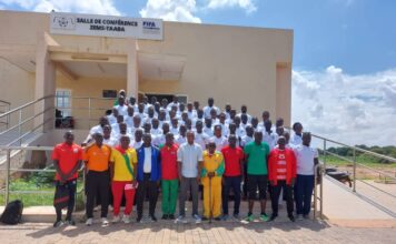 Encadrement technique :53 nouveaux entraineurs licence D au profit du football