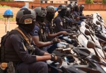 Sécurité urbaine au Burkina : la brigade motorisée de la Police nationale opérationnelle