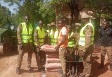 Initiative présidentielle Faso Mêbo: le Groupement d’escorte et d’honneur de la gendarmerie apporte son soutien