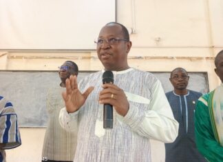 Université Norbert-Zongo: le ministre Adjima Thiombiano galvanise les acteurs