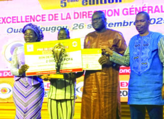 Prix d’Excellence 2025 de la DGI: Boukaré Sawadogo, de la direction provinciale du Mouhoun, décroche le Super prix Agent