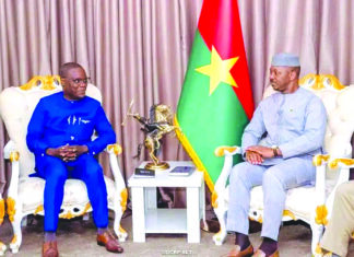 Coopération multilatérale: le Représentant-résident de l’UNFPA fait ses adieux à Ousmane Bougma