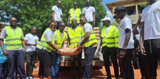 Mouvement pour la culture de la paix et l’amour de la patrie : cinq tonnes de ciment pour Faso Mêbo