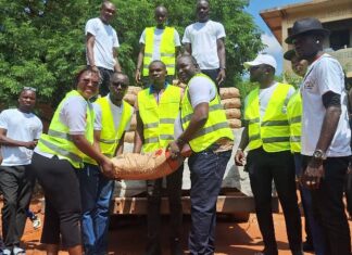 Mouvement pour la culture de la paix et l’amour de la patrie : cinq tonnes de ciment pour Faso Mêbo