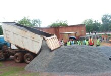 Faso Mêbo/Kaya: COGEB International offre des agrégats d’une valeur de 10 millions F CFA