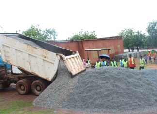 Faso Mêbo/Kaya: COGEB International offre des agrégats d’une valeur de 10 millions F CFA