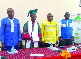 Institut des finances publiques du Burkina: l’impétrant Boyo Bado ouvre le bal des soutenances