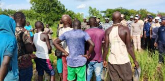 Centre pénitentiaire agricole de Baporo: des membres du gouvernement visitent les spéculations des détenus