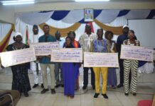 Entrepreneuriat des jeunes: près de 22 millions FCFA pour 20 bénéficiaires