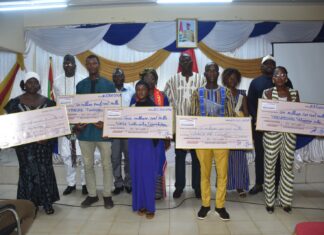 Entrepreneuriat des jeunes: près de 22 millions FCFA pour 20 bénéficiaires